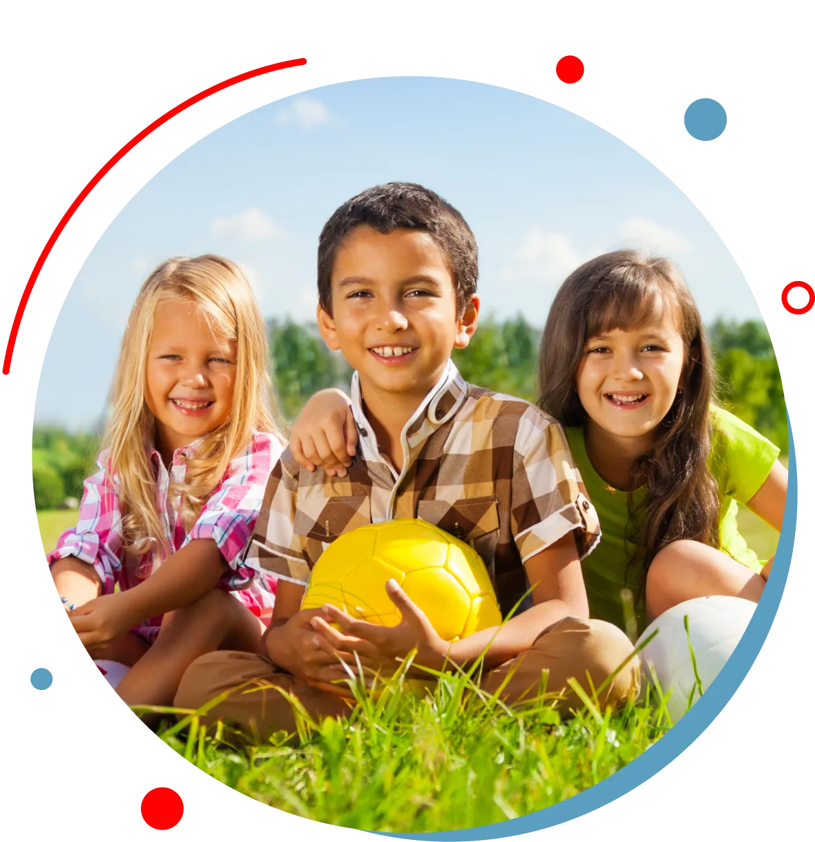 kids in little red wagon therapy